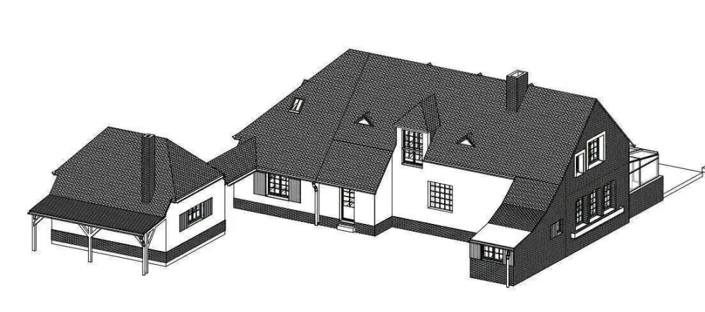 Réalisation des plans d'une maison individuelle au TOUQUET