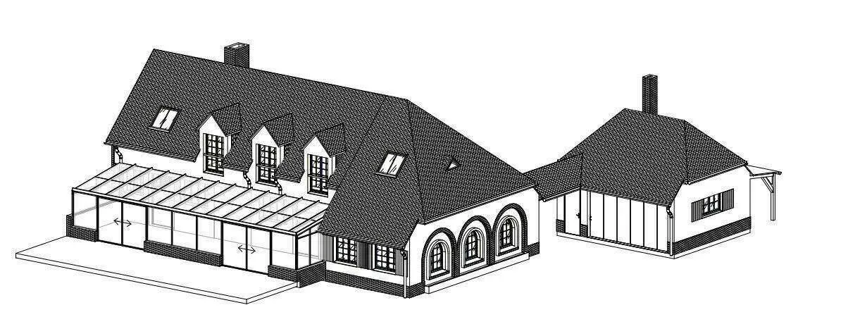 plans d'une maison individuelle au TOUQUET
